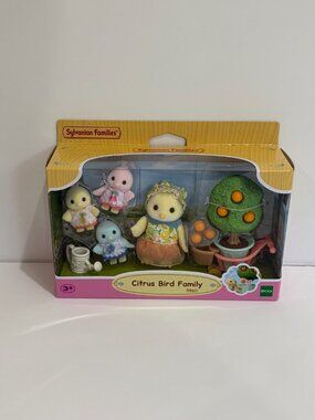 Calico Critters Sylvanian Families Citrus Bird Family 5860 Set